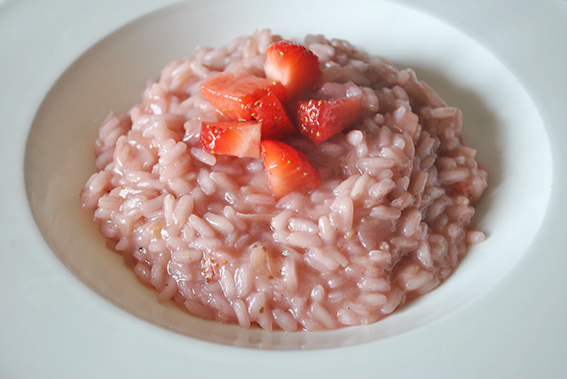 Risotto alle fragole